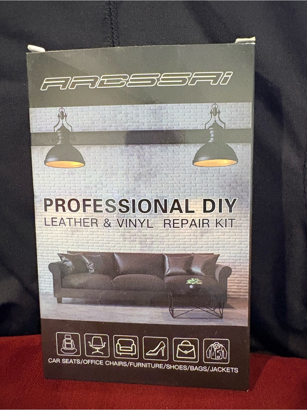 New Leather Repair Kit for Furniture, Sofa, Jacket, Car Seats and Purse